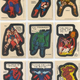 Illustration for article titled On Old Marvel Superhero Stickers, Captain America Screams About Oral Hygiene